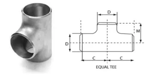 Dimension of Equal Tee