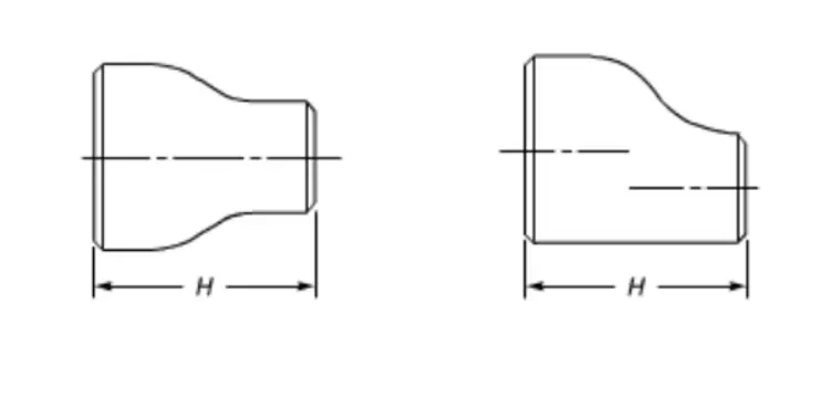 Details of titanium reducer