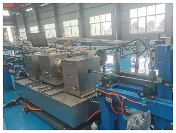 100% hydrostatic or eddy current inspection per ASTM B338.