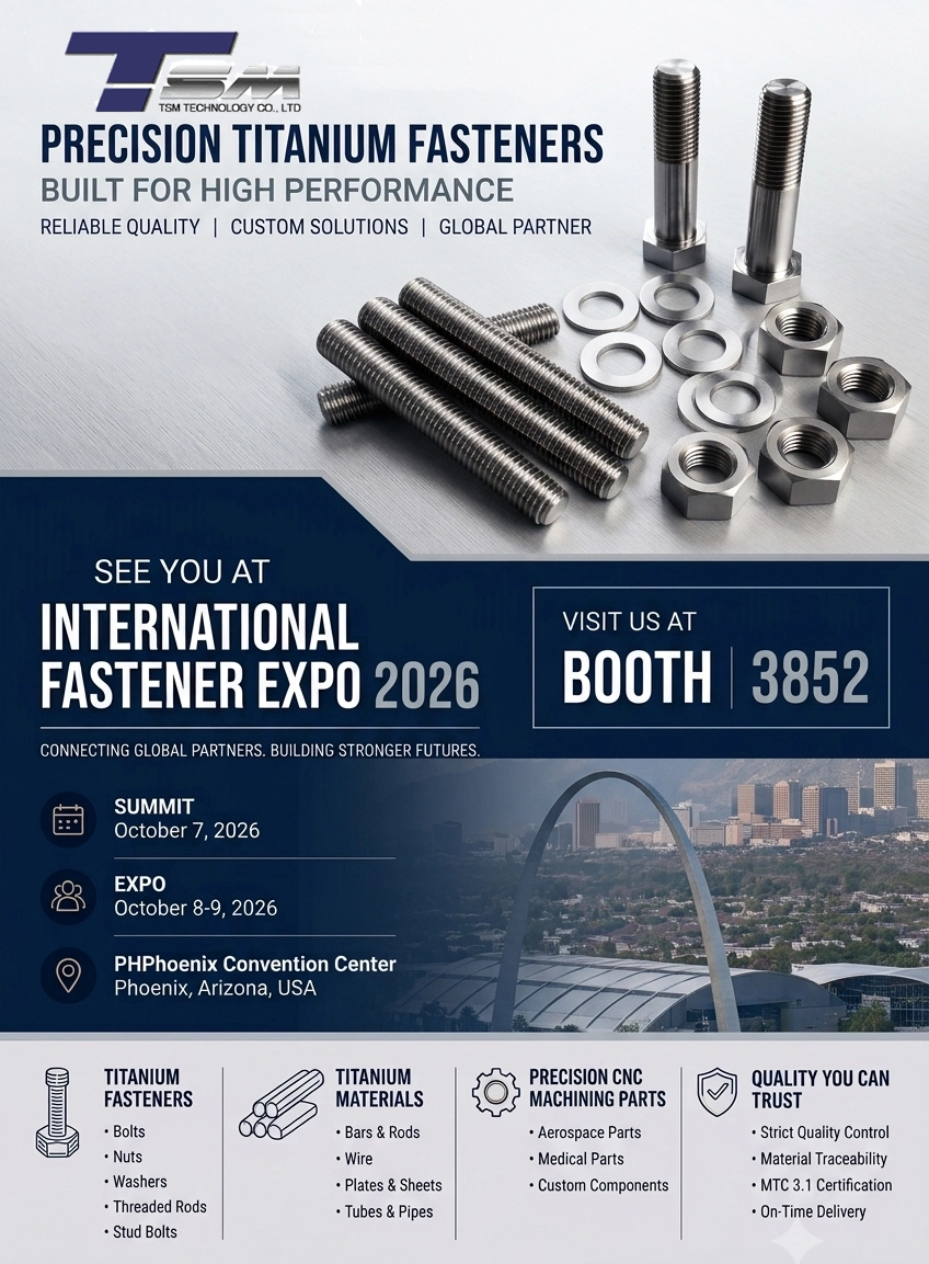 TSM Technology to Exhibit at International Fastener Expo 2026 TSM Technology to Exhibit at International Fastener Expo 2026